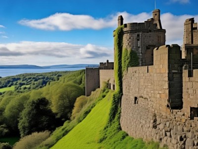 圣约翰堡，苏格兰柯克卡迪的历史地标与地理定位