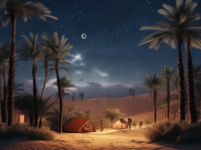 月牙泉周边露营地探秘，沙漠绿洲下邂逅星空与驼铃的浪漫