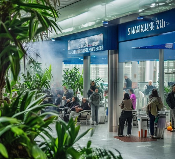 曼谷机场吸烟区全攻略，位置、注意事项与实用建议