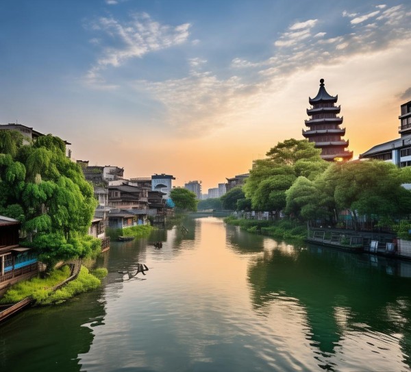 宁波江花，那片藏在城市肌理里的诗意栖居地——探寻姚江边的自然与人文交融