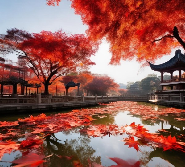 宁波看枫叶哪里好？这几个宝藏地，红叶绚烂，美到心巴上