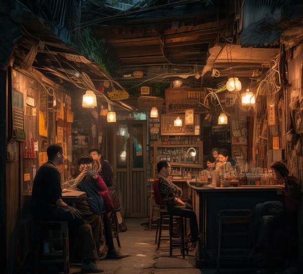 广州东圃酒吧探店，藏在社区里的深夜小酒馆，氛围感拉满？