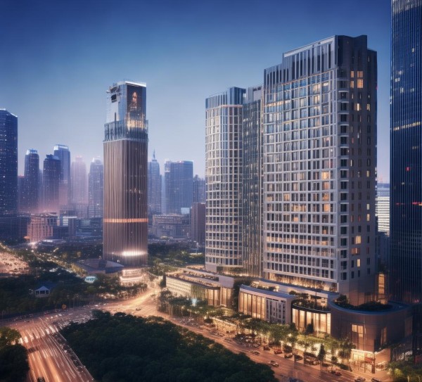 成都君悦酒店位置指南，繁华都市中的高端居所