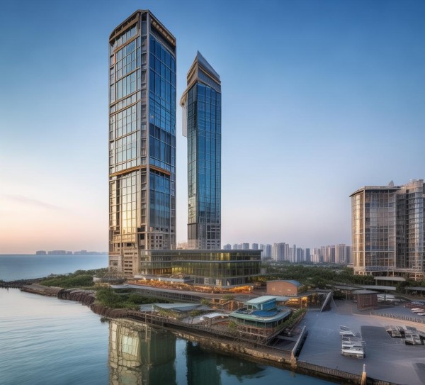 青岛威斯汀酒店位置详解，都市海风中的奢华栖居地