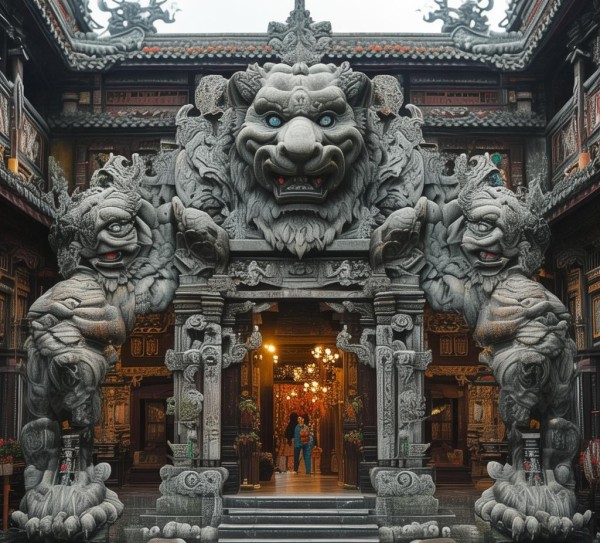 石狮主题酒店探秘，不止于住宿，更是一场沉浸式文化之旅